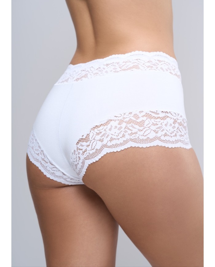 MAXXI ALGODÓN ELÁSTICADO CON ENCAJE