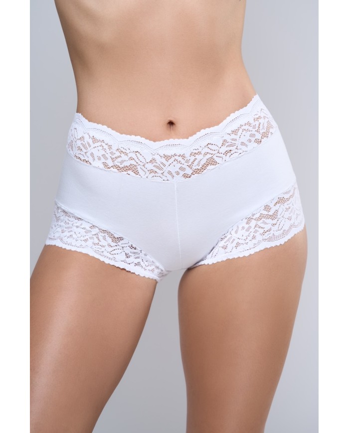 MAXXI ALGODÓN ELÁSTICADO CON ENCAJE