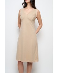 Enagua Entero Mujer Jersey con Encaje (SKU 420)
