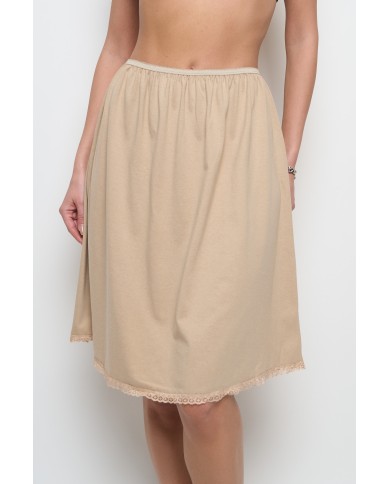 Enagua Cintura Mujer Jersey con Encaje (SKU 410)
